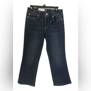CHAPS jeans , MID RISE CROP KICK